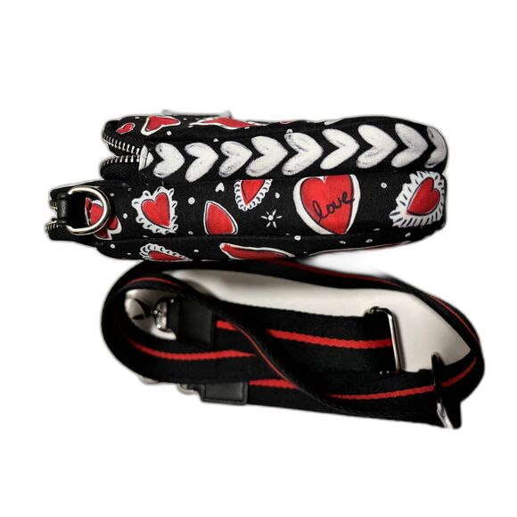 Brighton's "The Hearts A Flutter" Utility Bag Hearts Valentines Day NWOT - Picture 7 of 16